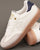 Sergio Tacchini Taormina Leather Trainers White/Navy