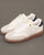 Sergio Tacchini Taormina Leather Trainers White/Navy