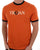 Trojan Helmet Logo T-shirt Orange