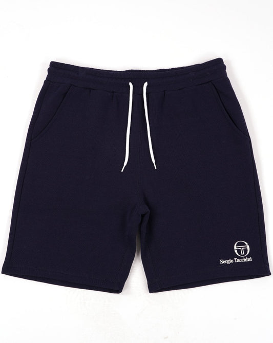 Sergio Tacchini Lounge Sweat Shorts Navy Blue