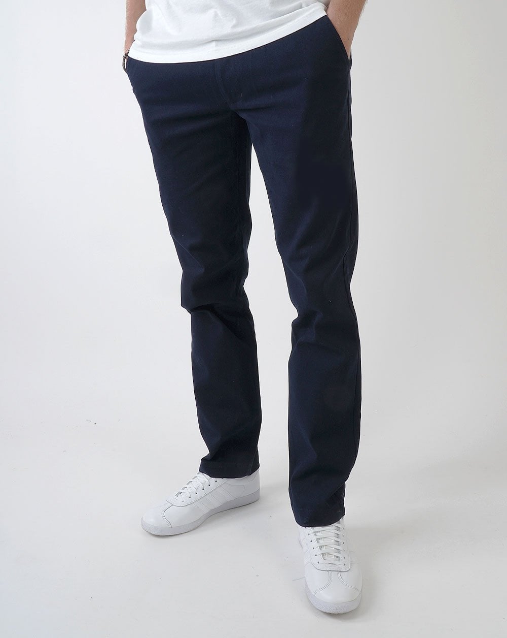 Gabicci Vintage Curtis Chino Trousers Navy