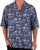 Gant Island Print Cuban Shirt Navy