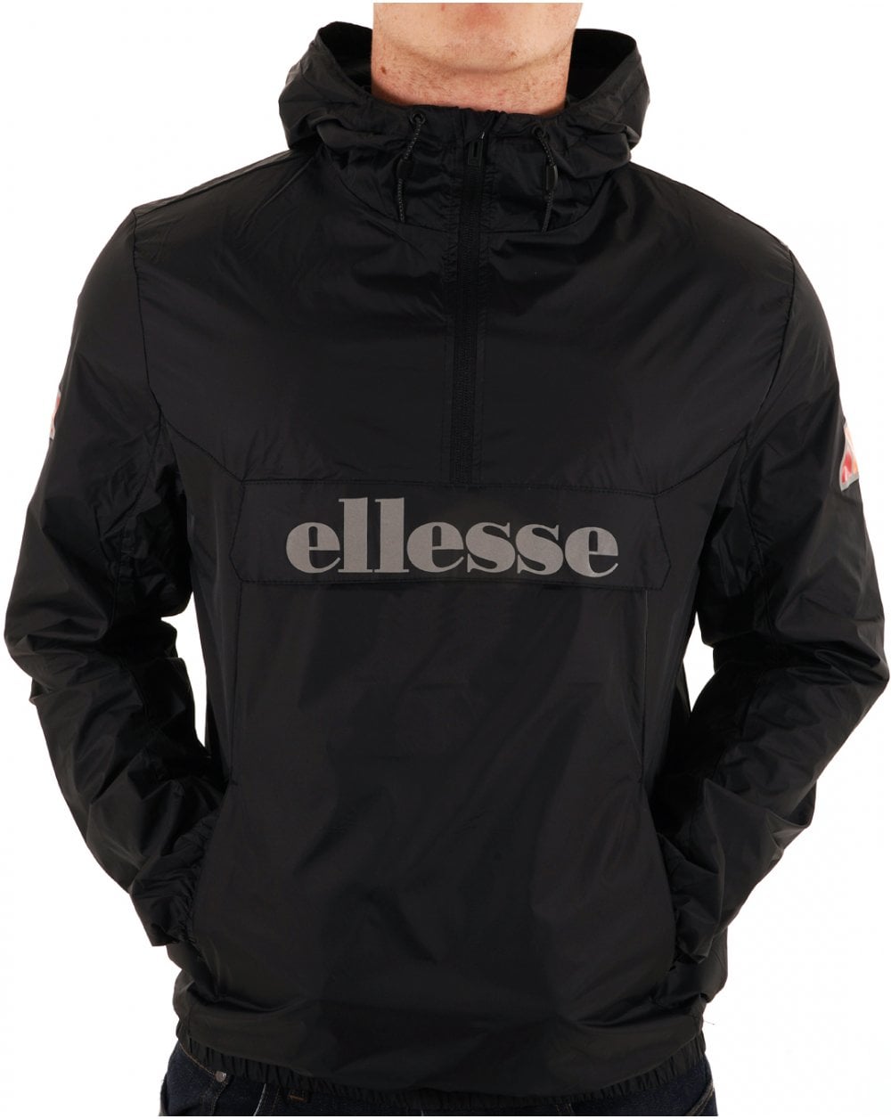 Ellesse Lightweight Logo Jacket Black