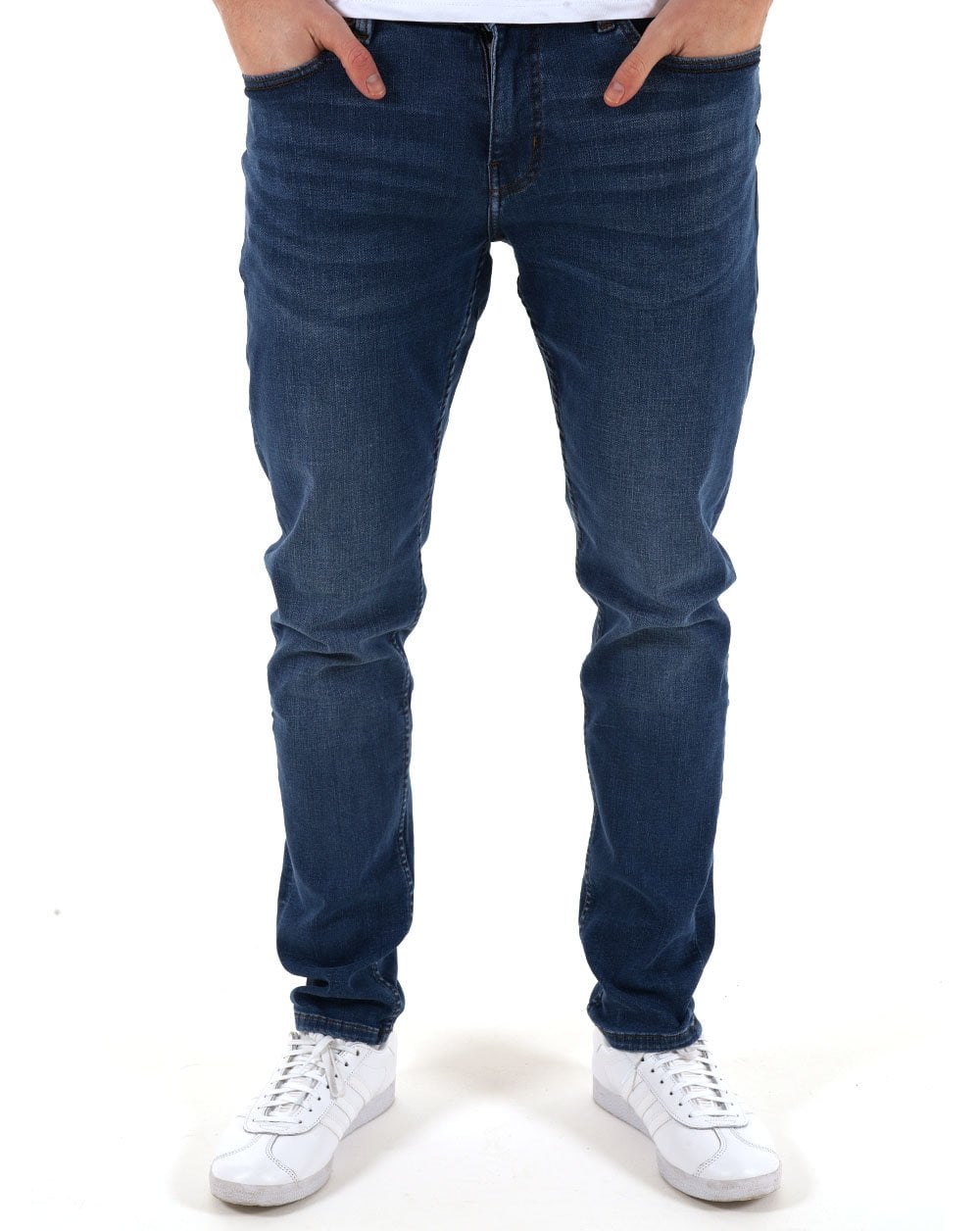 80s Casual Classics Florida Tapered Jean Mid Blue