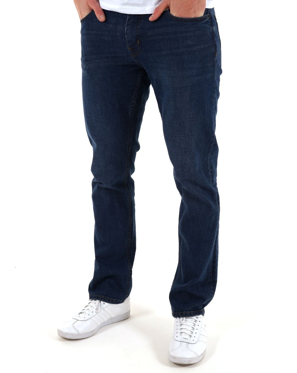 80s Casual Classics Alaska Straight Jean Dark Blue