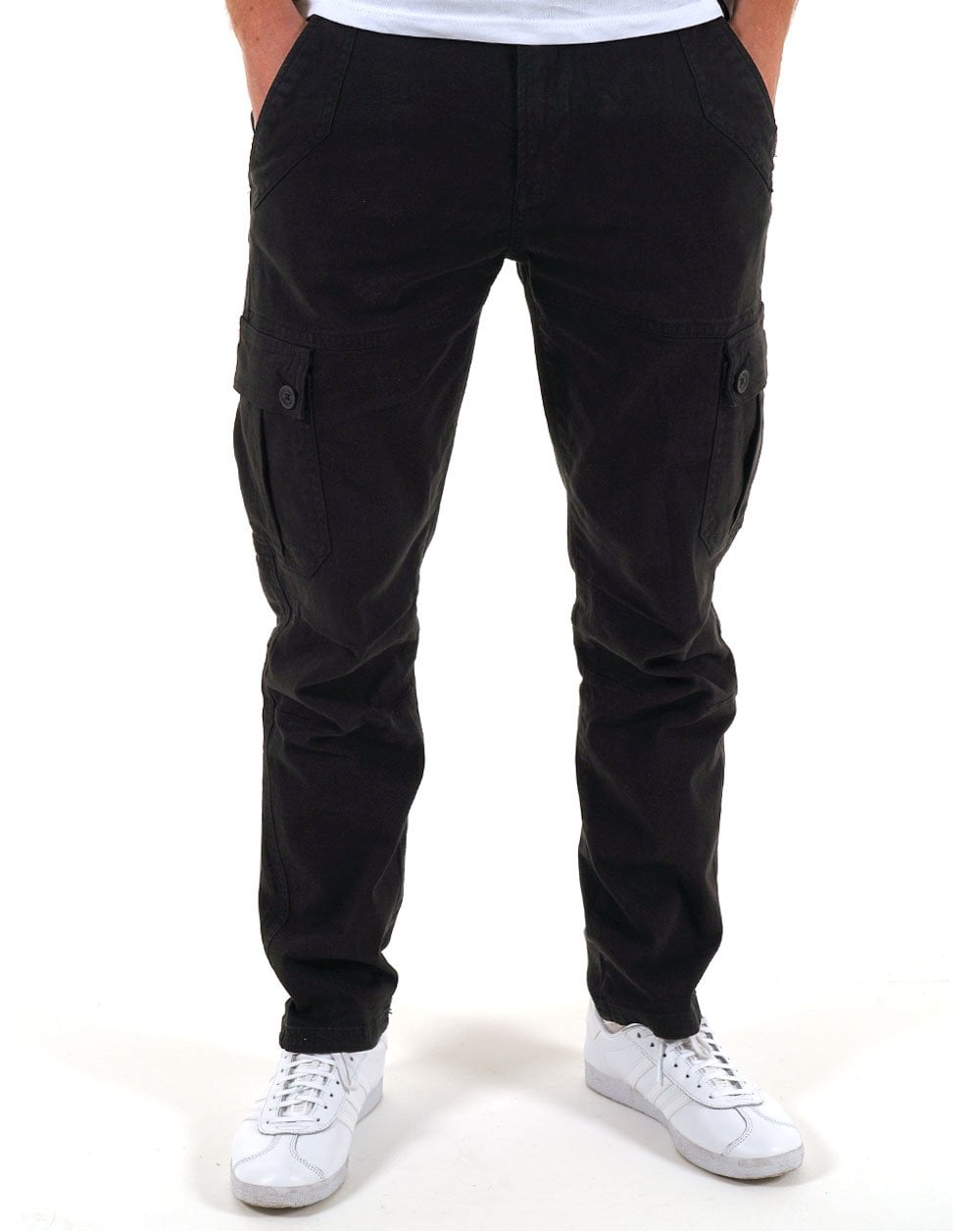 80s Casual Classics Oxford Cargo Pant Black