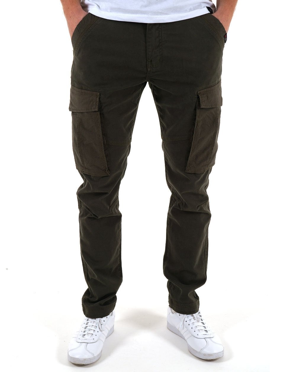 80s Casual Classics Blade Cargo Pants Olive Green