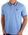 Fila Vintage Tipped Polo Shirt Vista Blue