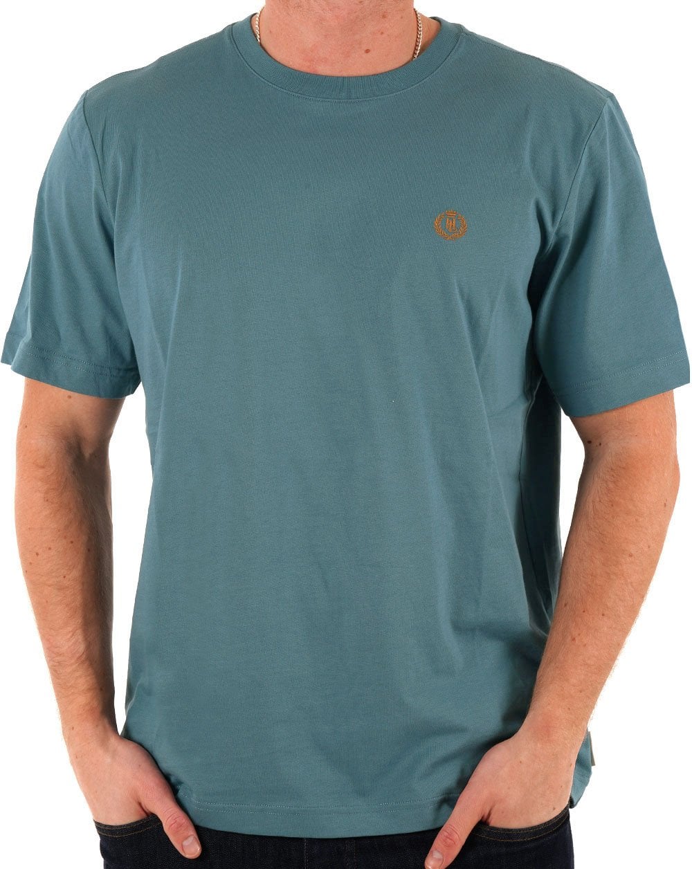Henri Lloyd Cowes T Shirt Washed Teal