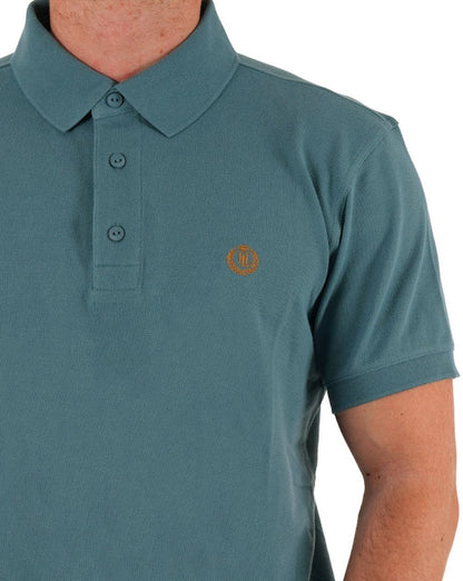 Henri Lloyd Falmouth Polo Shirt Washed Teal