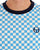 Sergio Tacchini Pattern T Shirt Azure Gardenia