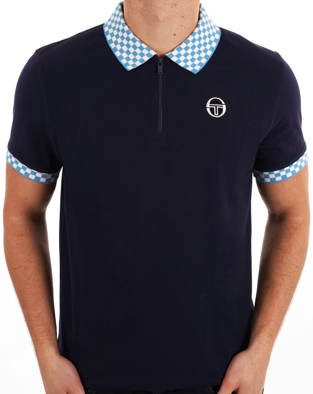 Sergio Tacchini Ciro Polo Shirt Navy Blue