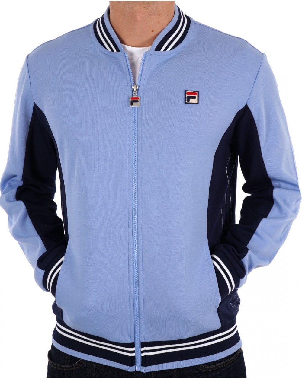 Fila Vintage Mk1 Settanta Track Top Vista Blue / Navy