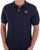 Sergio Tacchini Lorenzo 1/4 Zip Knit Polo Navy Blue