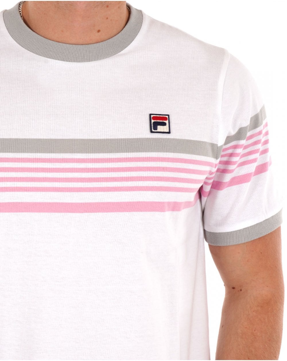 Fila Vintage James T Shirt White