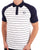 Sergio Tacchini Sandro Polo Shirt White / Navy Blue