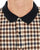 Aquascutum Iconic Club Check Polo Shirt Navy