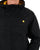 Benetton Hooded Rain Defender Jacket Black/Yellow