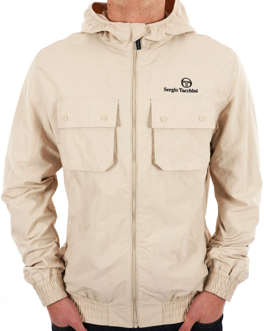 Sergio Tacchini Sergio Tacchini Terrace Pocket Jacket Stone
