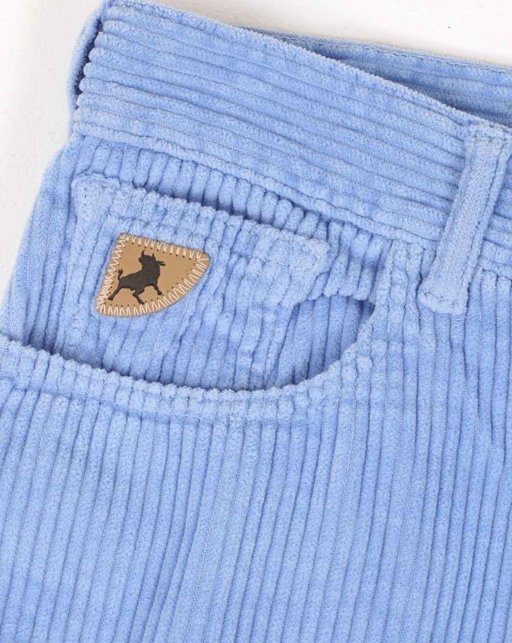 Lois Pepe Jumbo Cord Shorts Sky Blue