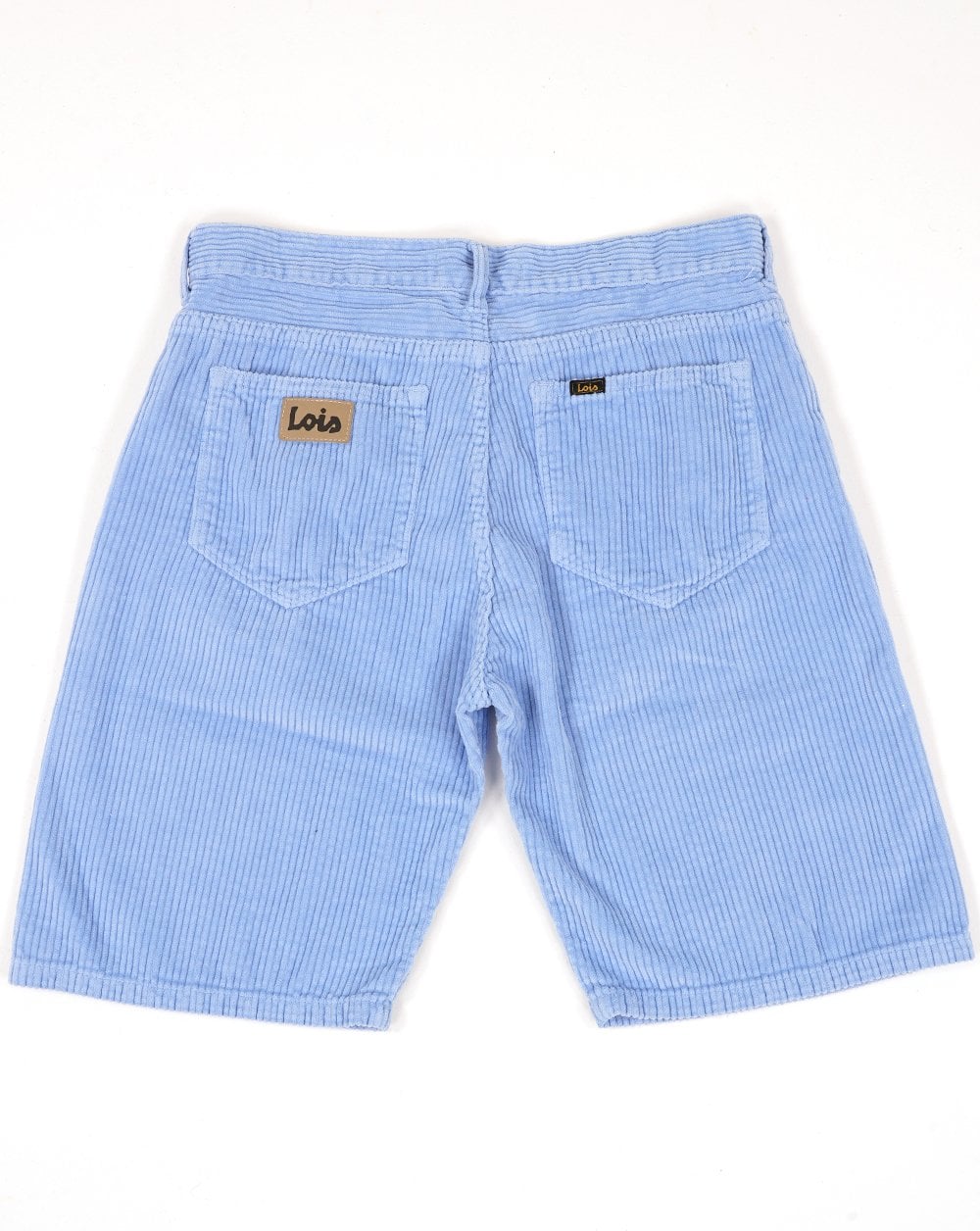 Lois Pepe Jumbo Cord Shorts Sky Blue