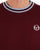 Sergio Tacchini Rainer T Shirt Claret/Sky Blue