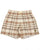 Lyle & Scott Tartan Resort Swim Shorts Sand