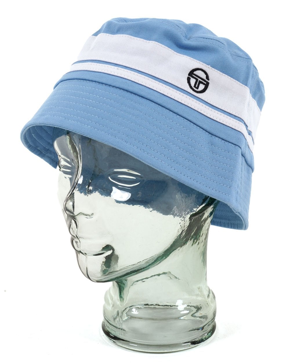 Sergio Tacchini Newsford Bucket Hat Azure Blue/Gardenia