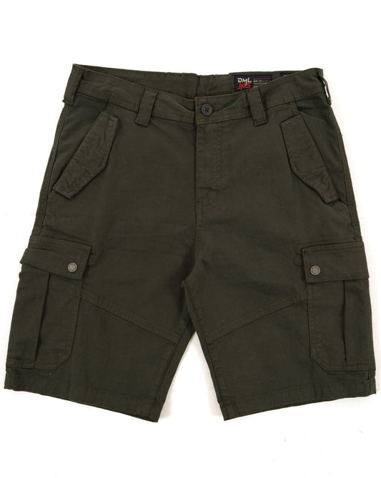 80s Casual Classics 80s Casual Classics Peak Cargo Shorts Olive Green