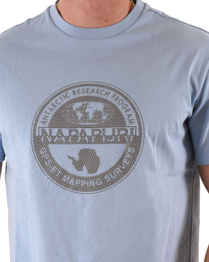 Napapijri Bollo T Shirt Soft Chambray