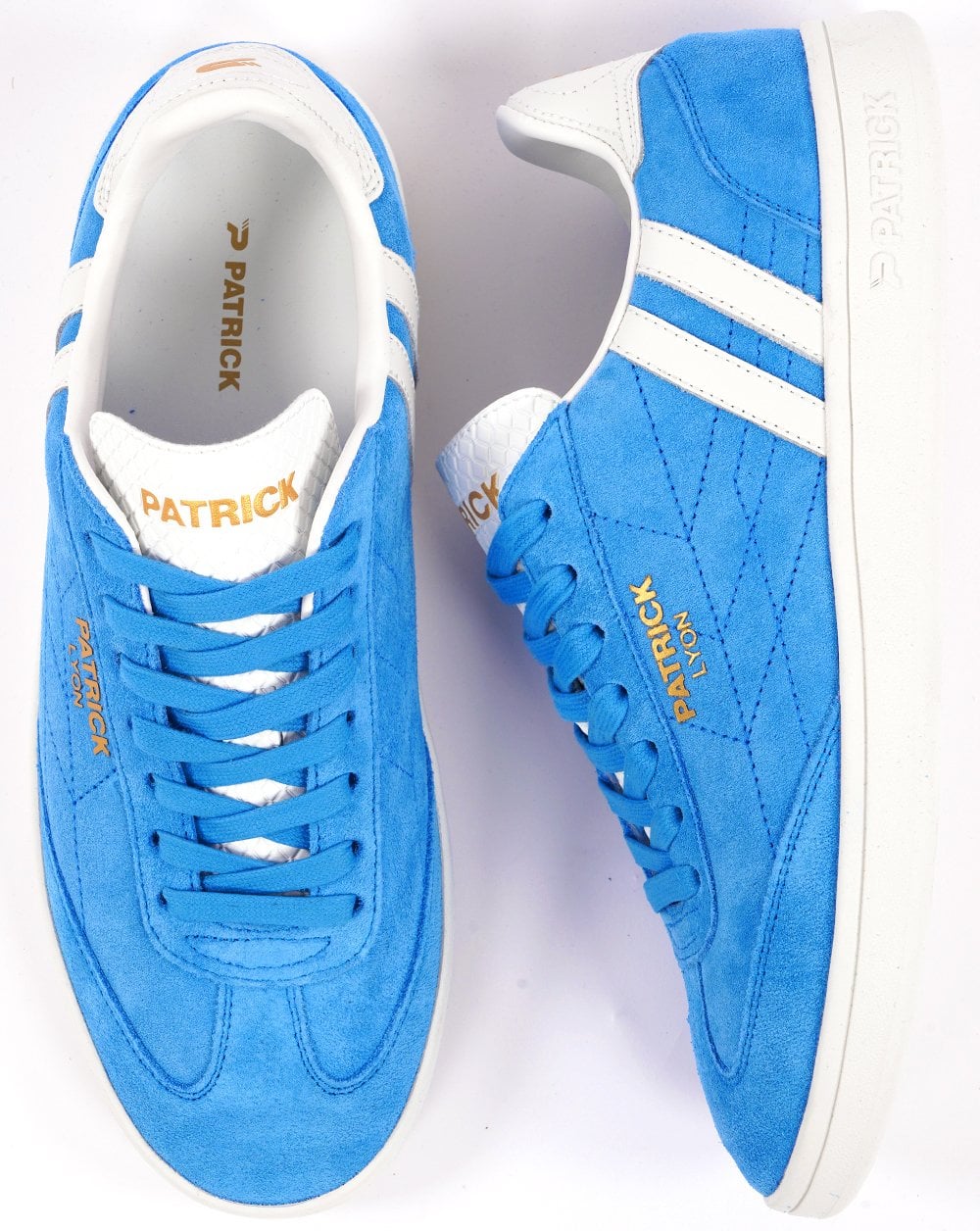 Patrick Lyon Trainers Blue/White