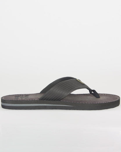 Barbour Toeman Beach Sandals Black