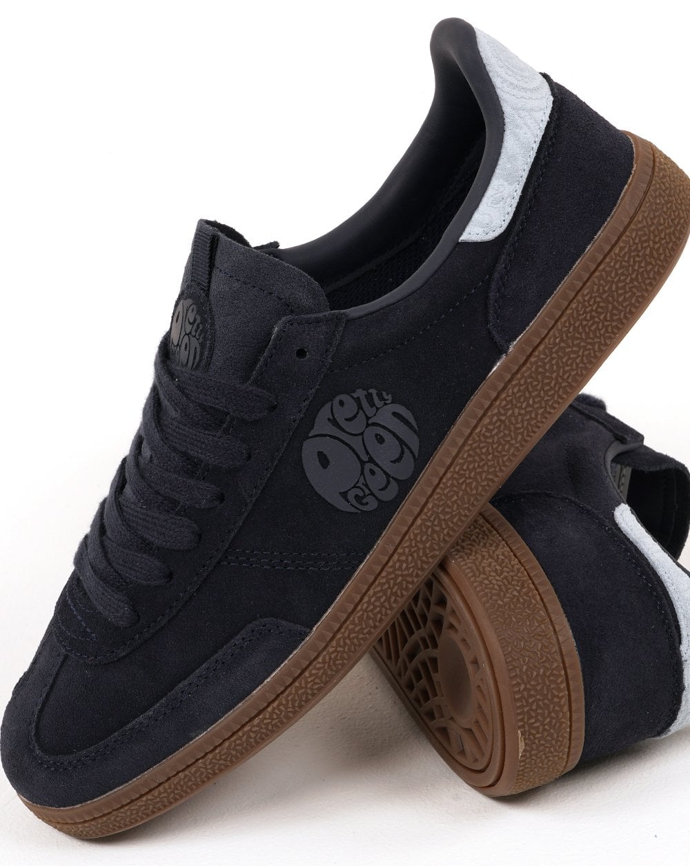 Pretty Green Ramblas Trainers Navy