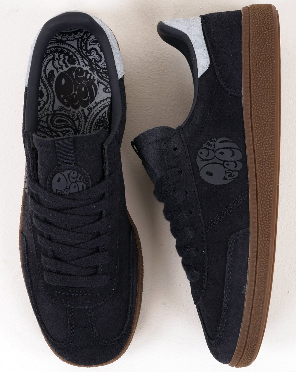 Pretty Green Ramblas Trainers Navy