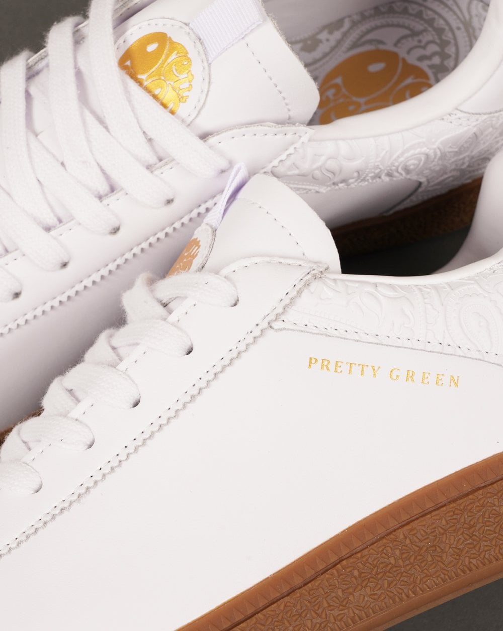 Pretty Green Zetas Trainers White