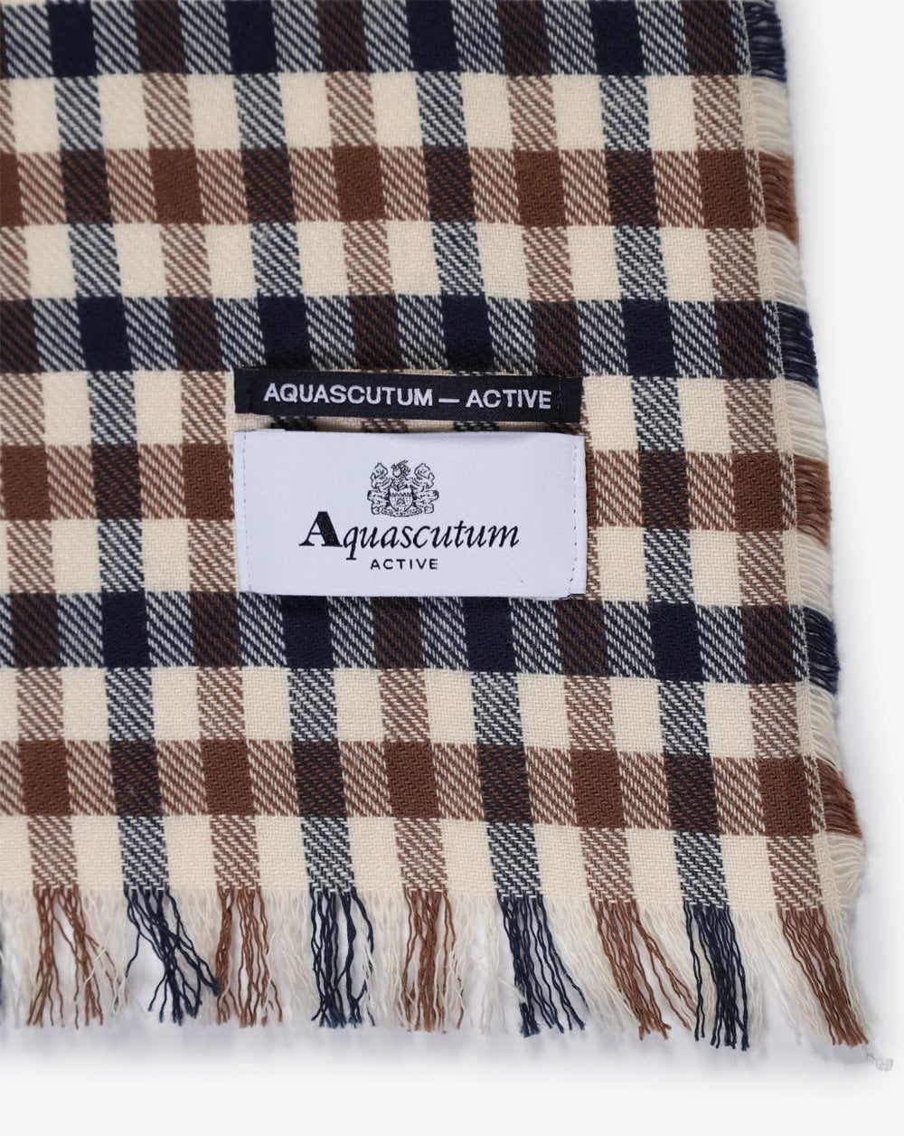 Aquascutum Lightweight Club Check Scarf