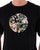 Pretty Green Convergence Logo T Shirt Black