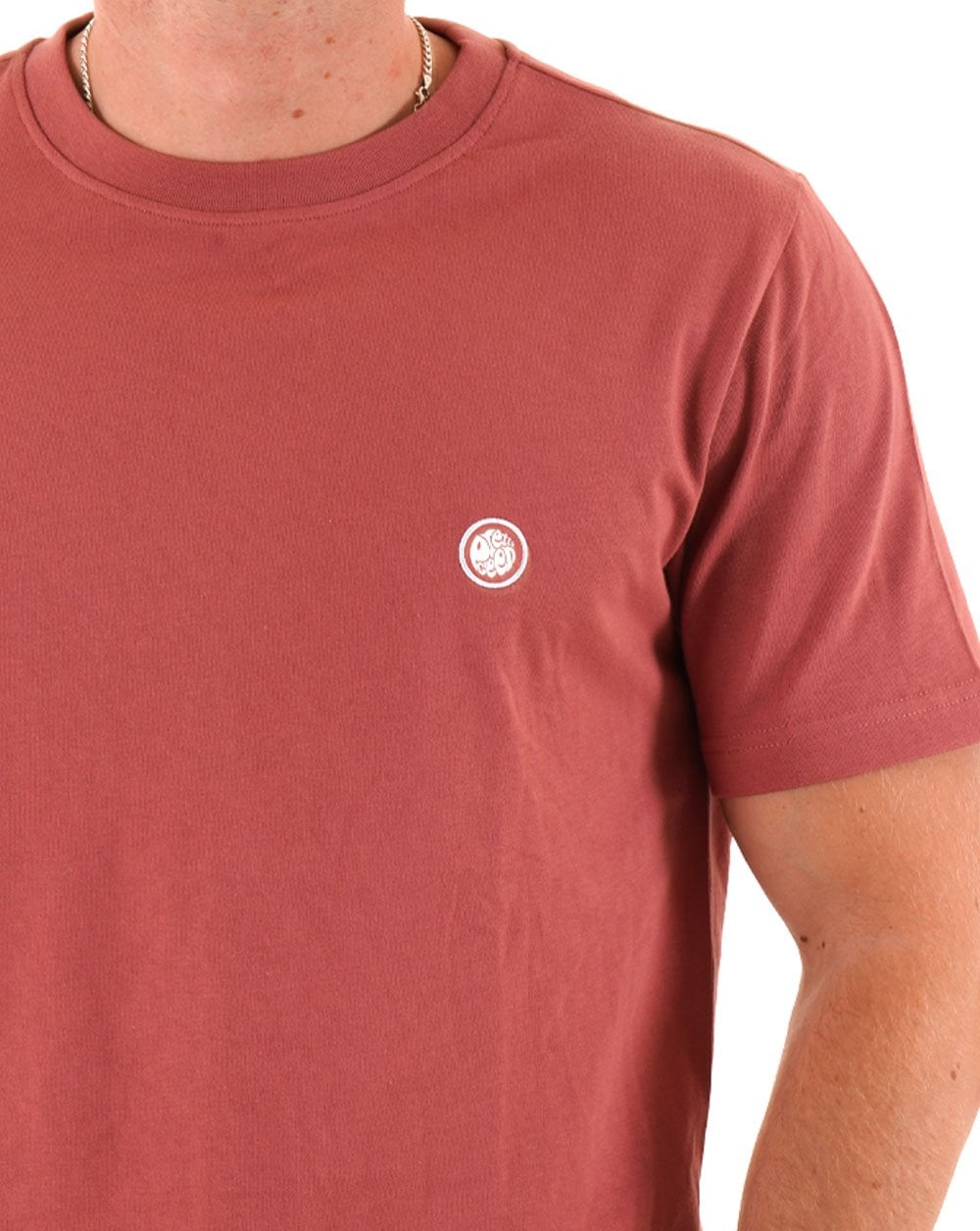 Pretty Green Mitchell T Shirt Ruby