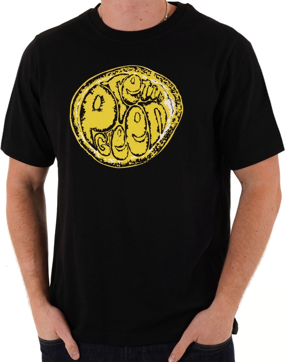 Pretty Green Citrus Sunshine T Shirt Black