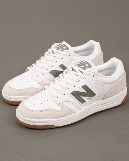 New Balance 480 Trainer White/Green