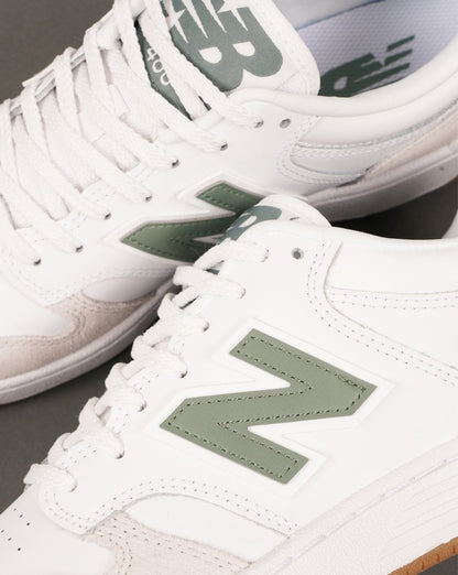 New Balance 480 Trainer White/Green