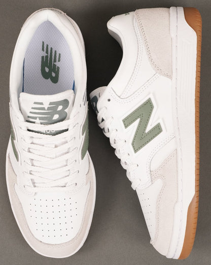 New Balance 480 Trainer White/Green
