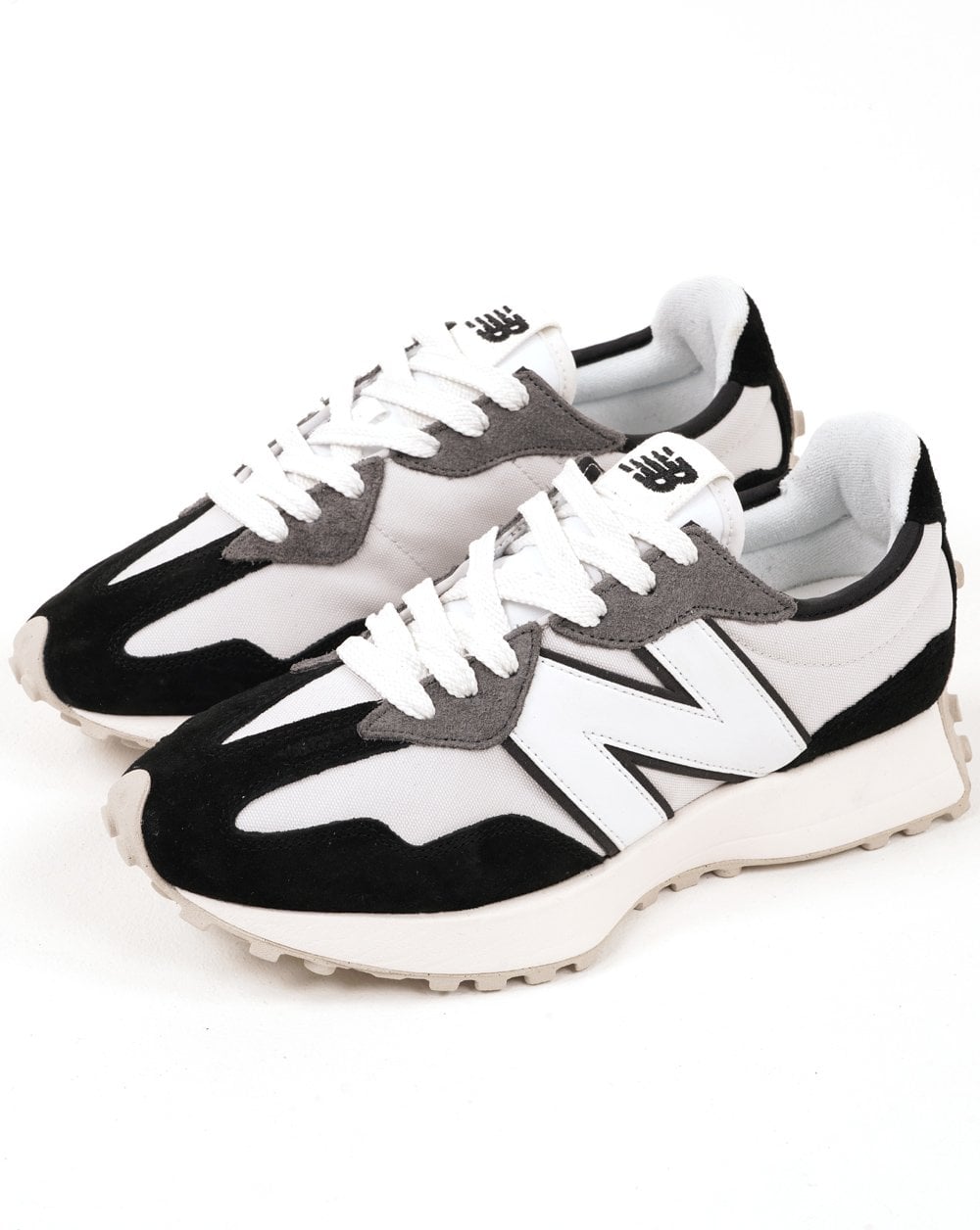 New Balance 327 Trainers White/Black