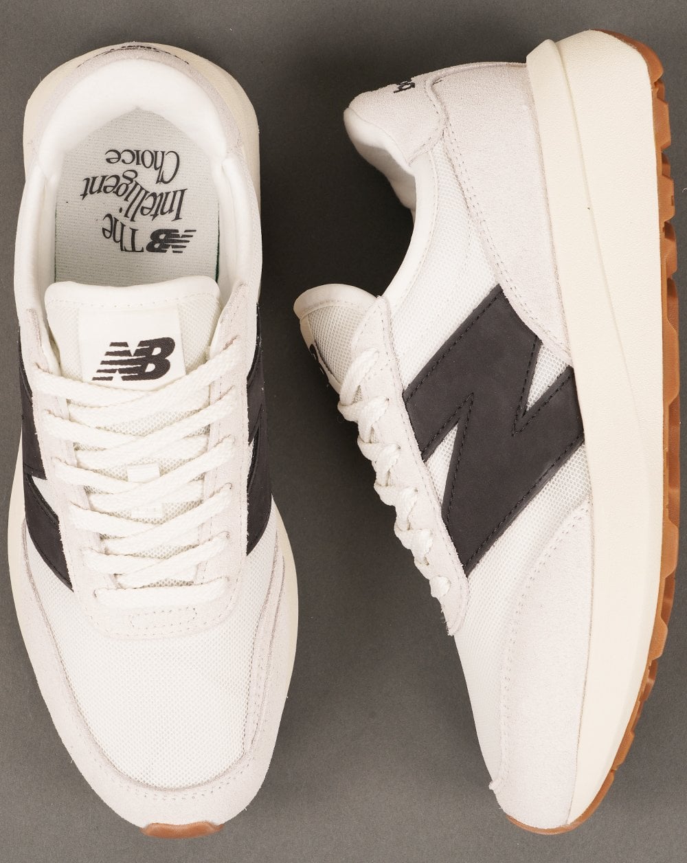 New Balance 370 Trainer Sea Salt