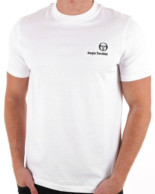 Sergio Tacchini Felton T Shirt White/navy