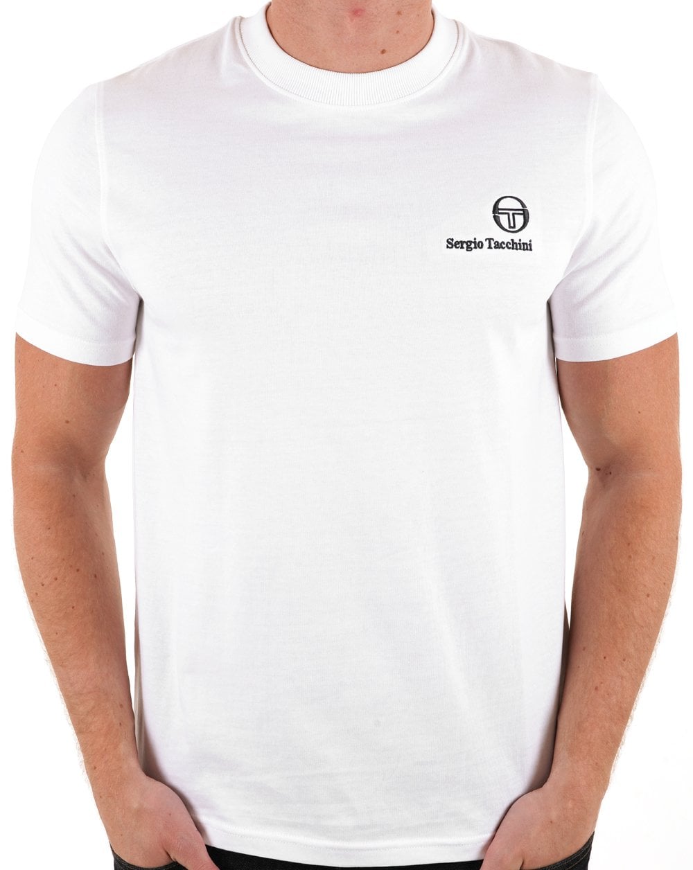 Sergio Tacchini Felton T Shirt White/navy