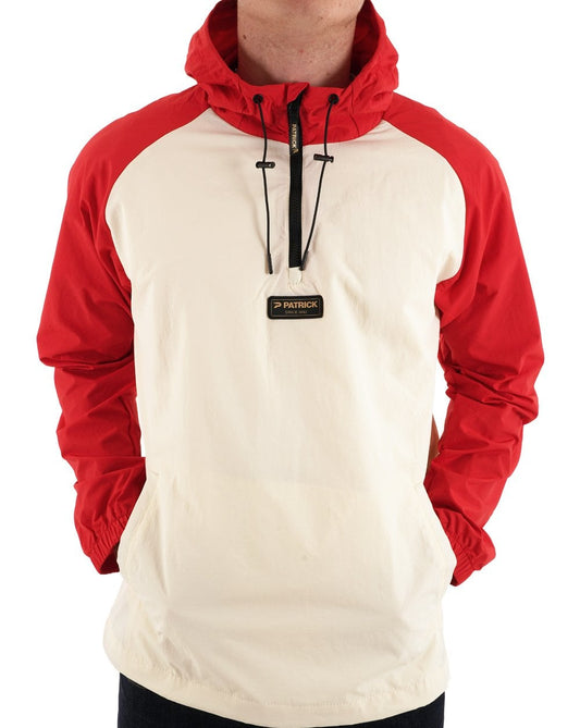 Patrick Patrick Overhead Jacket Ecru / Red