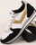 Pony Express Trainers White /Black / Gold