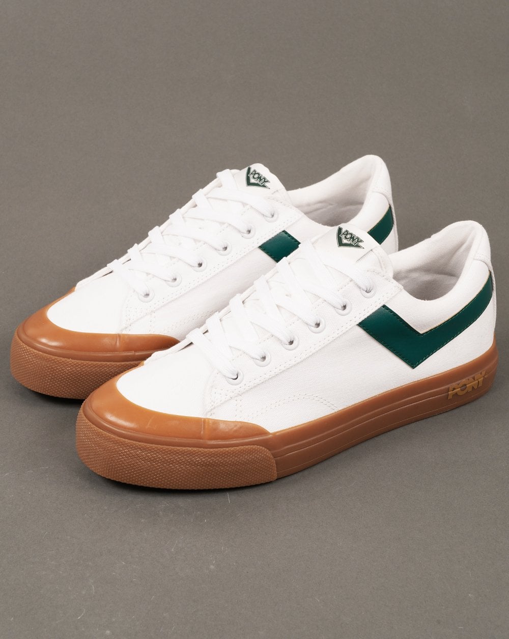 Pony Slam Dunk Low Trainers White / Green / Gum