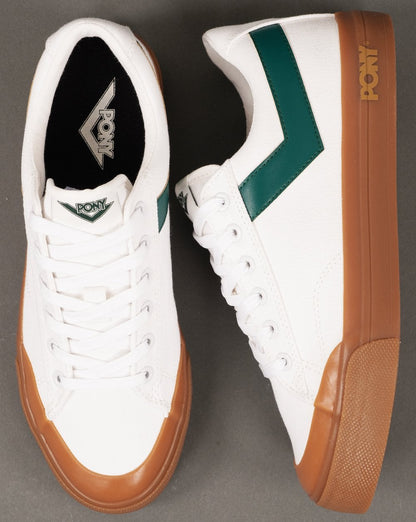 Pony Slam Dunk Low Trainers White / Green / Gum